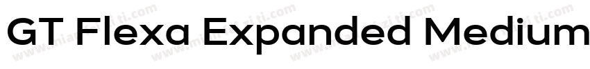 GT Flexa Expanded Medium字体转换